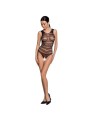 PASSION WOMAN BS086 BODYSTOCKING NEGRO TALLA UNICA