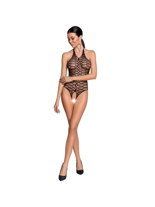 PASSION WOMAN BS087 BODYSTOCKING NEGRO TALLA UNICA