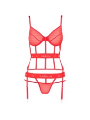 PASSION KYOUKA CORSET ROJO L XL