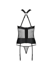 PASSION AMANDA CORSET CUERO ECOLOGICO L XL