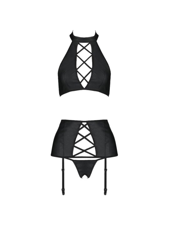 PASSION NANCY SET CUERO ECOLOGICO L XL