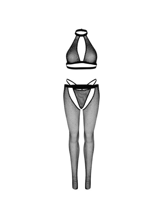 LEG AVENUE TOP CUERPO DE RED CON TANGA Y MEDIAS