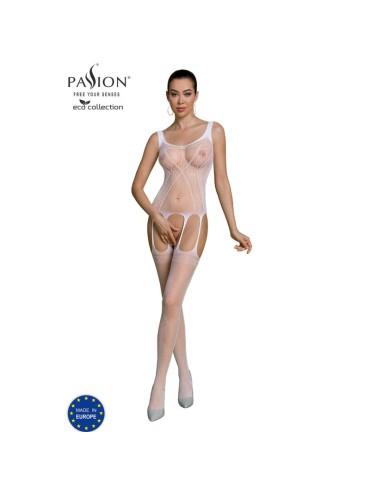 PASSION ECO COLLECTION BODYSTOCKING ECO BS007 NEGRO