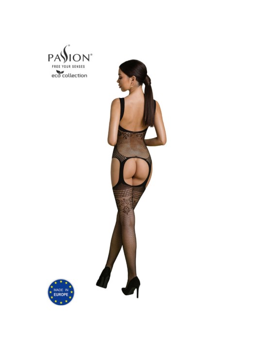 PASSION ECO COLLECTION BODYSTOCKING ECO BS008 NEGRO