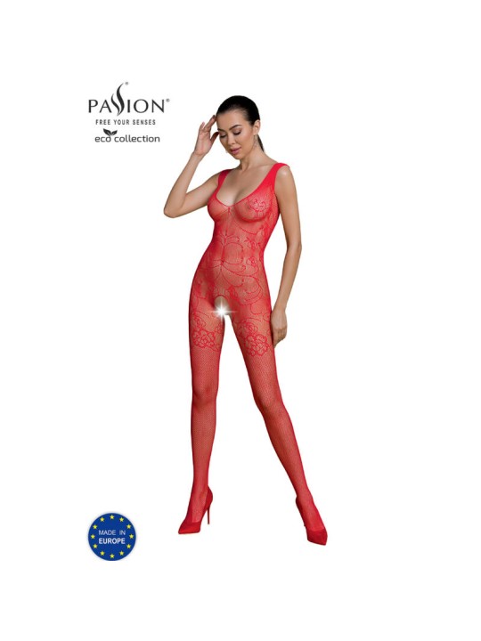 PASSION ECO COLLECTION BODYSTOCKING ECO BS012 NEGRO