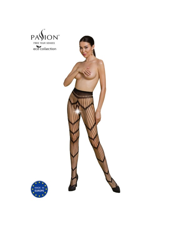 PASSION ECO COLLECTION BODYSTOCKING ECO S006 NEGRO