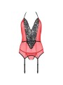 PASSION PEONIA CORSET EROTIC LINE ROJO S M