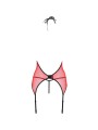 PASSION PEONIA CORSET EROTIC LINE ROJO S M