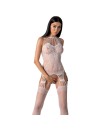 PASSION BS095 BODYSTOCKING ROJO TALLA UNICA
