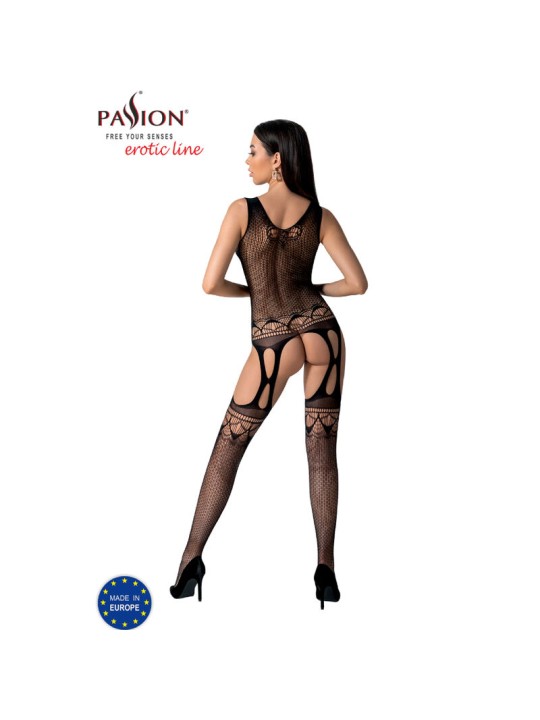 PASSION BS099 BODYSTOCKING NEGRO TALLA UNICA