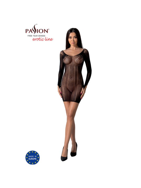 PASSION BS101 BODYSTOCKING NEGRO TALLA UNICA