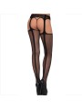 LEG AVENUE MEDIAS DE RED Y LIGUERO NEGRO