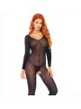LEG AVENUE BODYSTOCKING NEGRO MANGA LARGA