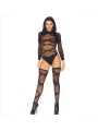 LEG AVENUE SET 2 PIEZAS BODY MEDIAS