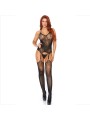 LEG AVENUE BODYSTOCKING ENCAJE