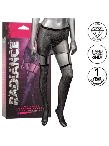 CALEXOTICS RADIANCE FALDA DE LIGA HASTA EL MUSLO