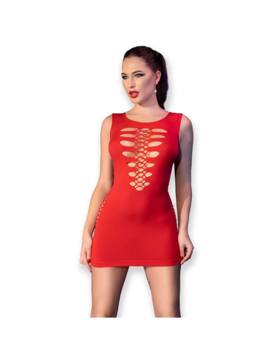 CHILIROSE CR 4622 VESTIDO ROJO S M
