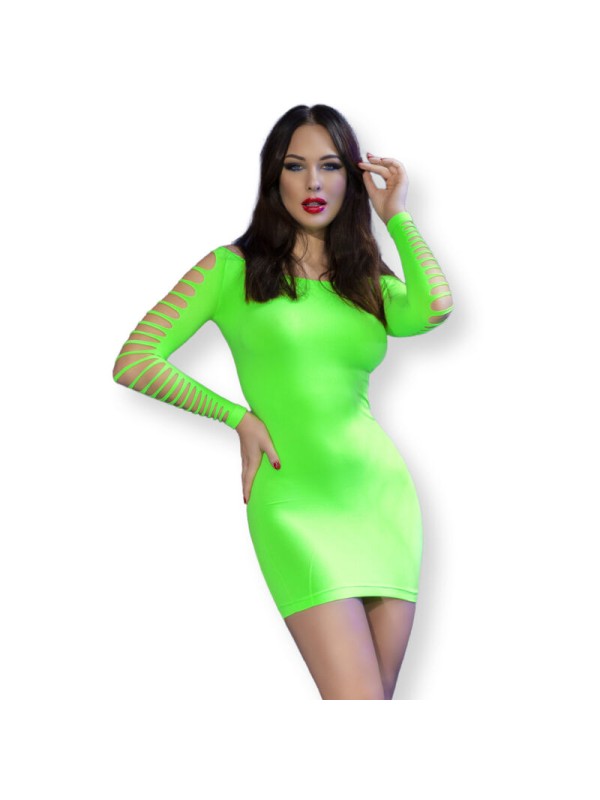CHILIROSE CR 4617 VESTIDO VERDE S M