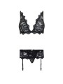 LIVCO CORSETTI FASHION BELITA LC 90231 SUJETADOR PANTY LIGUERO NEGRO S M