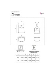 LIVCO CORSETTI FASHION MIRAAZE LC 90567 CAMISETA SHORTS NEGRO