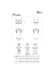 LIVCO CORSETTI FASHION MORIDAM LC 90552 SUJETADOR LIGUERO PANTY NEGRO