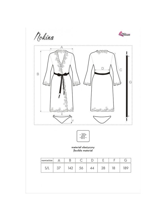 LIVCO CORSETTI FASHION NOKINA LC XG055 BATA PANTY NEGRO TALLA UNICA