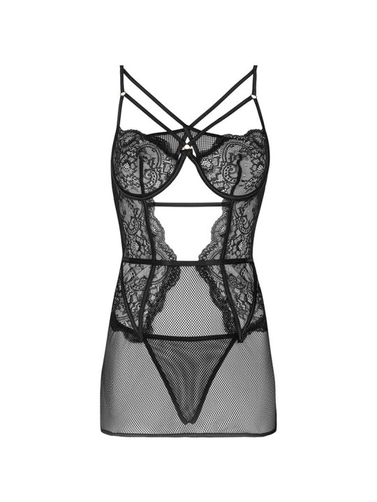 LIVCO CORSETTI FASHION BARIRIN LC 90633 FALDA PANTY NEGRO