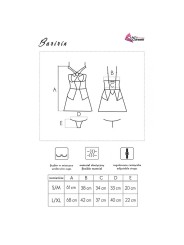 LIVCO CORSETTI FASHION BARIRIN LC 90633 FALDA PANTY NEGRO