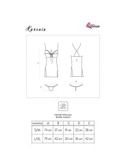 LIVCO CORSETTI FASHION KARONIN LC 90628 FALDA PANTY NEGRO