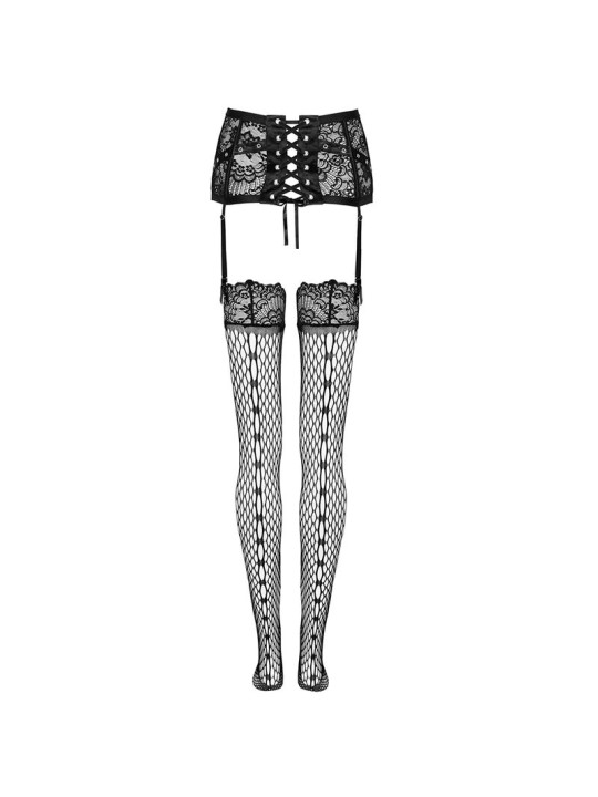 LIVCO CORSETTI FASHION JELLY LC 90673 LIGUERO MEDIAS NEGRO