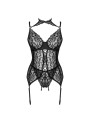 LIVCO CORSETTI FASHION GIELLANDRA FOR THE SENSES COLLECTION CORSET PANTY NEGRO