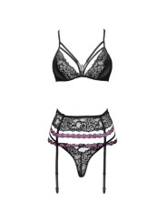 LIVCO CORSETTI FASHION SNEHANA LC 90443 SUJETADOR LIGUERO PANTY NEGRO