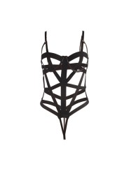 SUBBLIME BODY SEXY CON RECORTES NEGRO S M