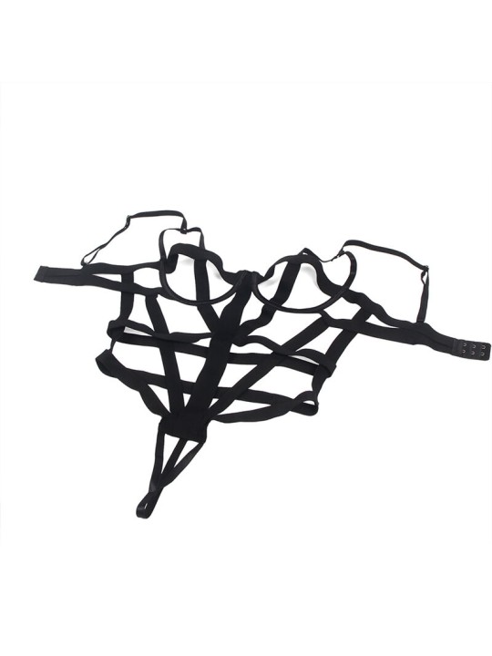 SUBBLIME BODY SEXY CON RECORTES NEGRO S M