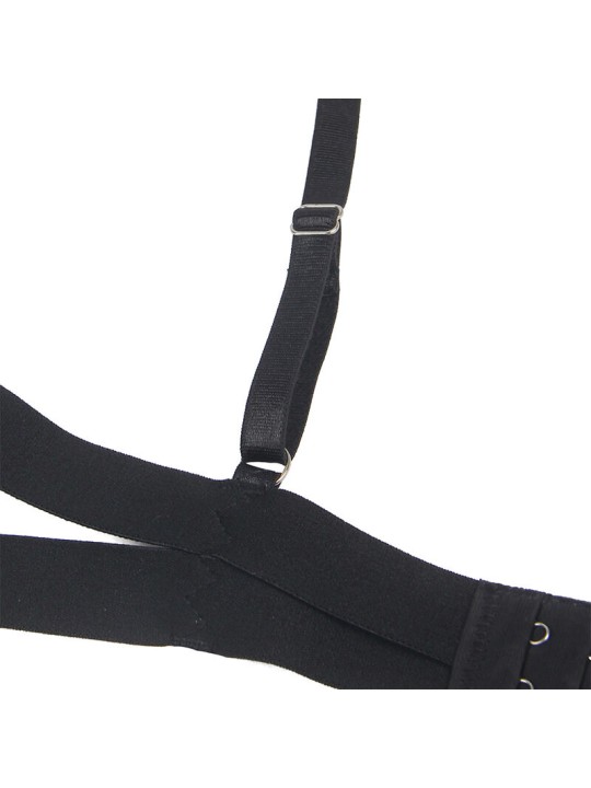 SUBBLIME BODY SEXY CON RECORTES NEGRO S M