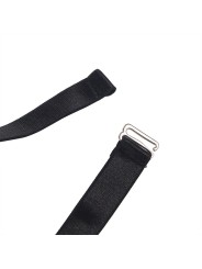 SUBBLIME VESTIDO TRANSPARENTE CUELLO HALTER NEGRO S M