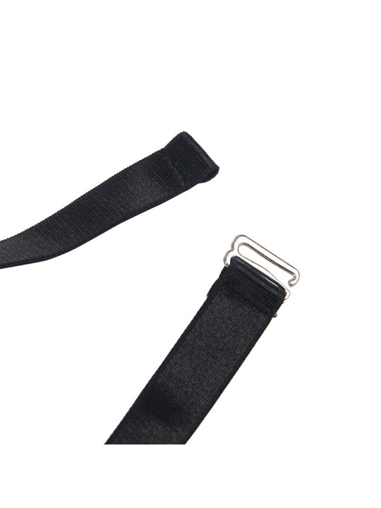 SUBBLIME VESTIDO TRANSPARENTE CUELLO HALTER NEGRO S M