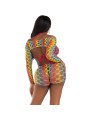 LEG AVENUE SET TRES PIEZAS MULTICOLOR