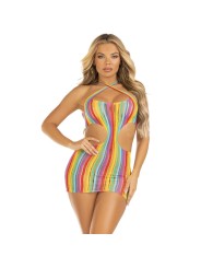 LEG AVENUE VESTIDO MULTICOLOR