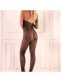 LIVCO CORSETTI FASHION MAERI LC 17341 BODYSTOCKING CROTCHLESS NEGRO TALLA UNICA