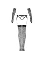 LIVCO CORSETTI FASHION NEMALIA SET LIGUERO MEDIAS GUANTES NEGRO