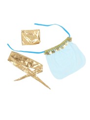 SUBBLIME SET DE LENCERIA INDIA STYLE AZUL S M