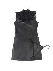 SUBBLIME VESTIDO SEXY DE CUERO S M
