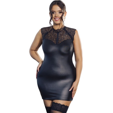 SUBBLIME VESTIDO SEXY DE CUERO S M