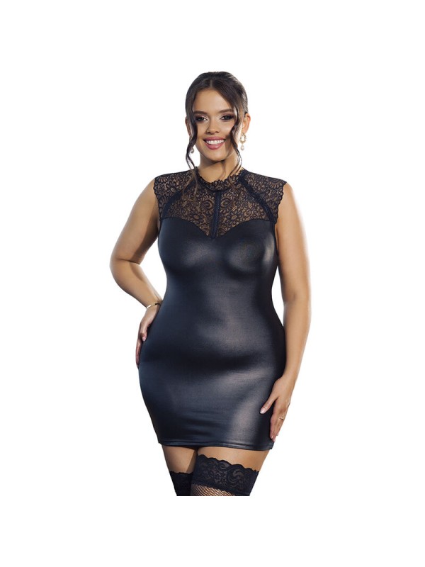 SUBBLIME VESTIDO SEXY DE CUERO S M