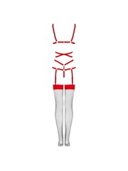 LIVCO CORSETTI FASHION THIARA LC 20213 SET BODY MEDIAS ROJA S M