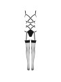 LIVCO CORSETTI FASHION THIARA LC 20213 SET BODY MEDIAS NEGRO S M