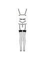 LIVCO CORSETTI FASHION THIARA LC 20213 SET BODY MEDIAS NEGRO S M