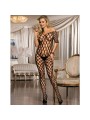 SUBBLIME 951719 BODYSTOCKING DE REJILLA HOMBROS DESCUBIERTOS NEGRO TALLA UNICA