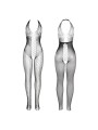 SUBBLIME 951832 BODYSTOCKING ESPALDA ABIERTA Y DETALLES ENTRECRUZADOS NEGRO TALLA UNICA